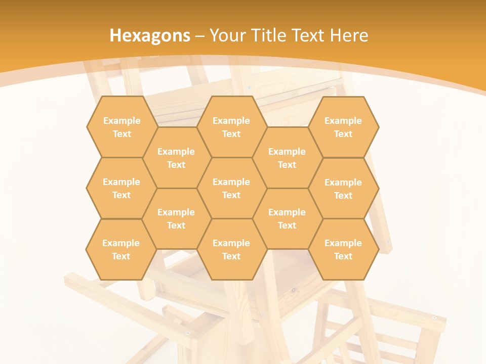 Pile Stacked Seat PowerPoint Template