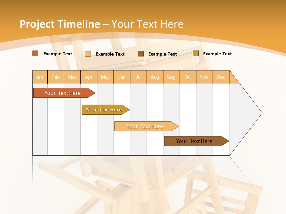 Pile Stacked Seat PowerPoint Template