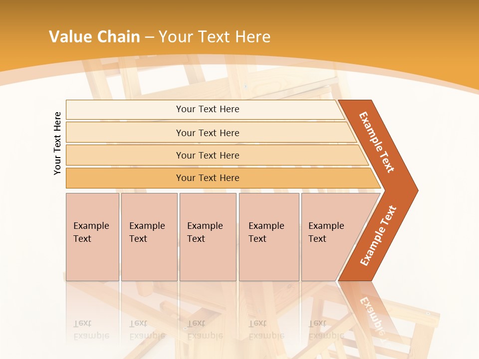 Pile Stacked Seat PowerPoint Template