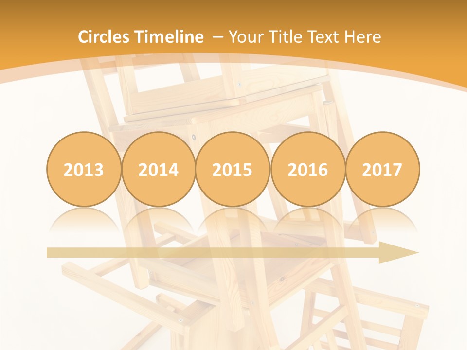 Pile Stacked Seat PowerPoint Template