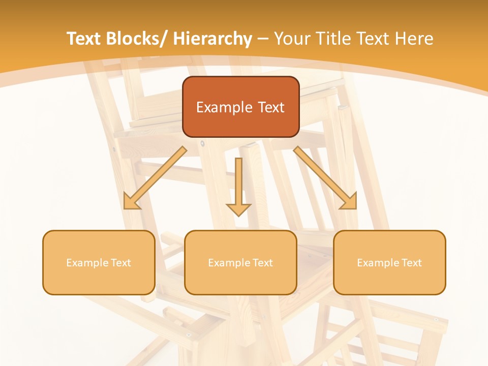 Pile Stacked Seat PowerPoint Template