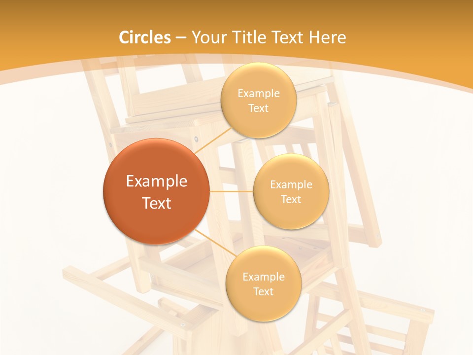 Pile Stacked Seat PowerPoint Template