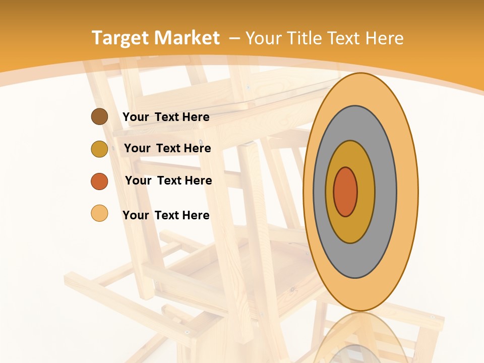 Pile Stacked Seat PowerPoint Template