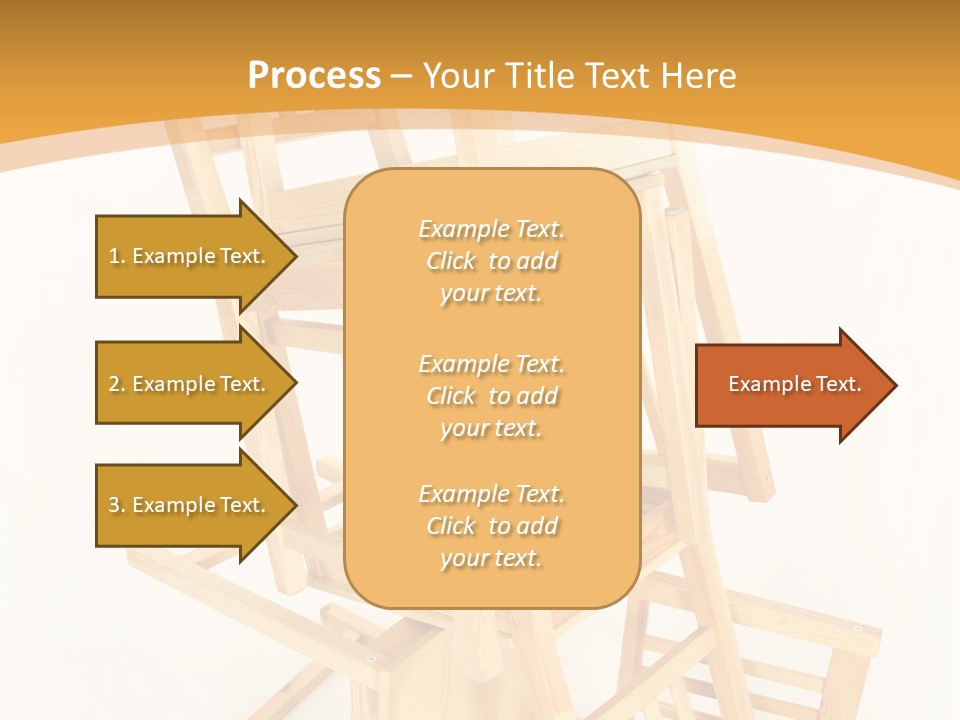 Pile Stacked Seat PowerPoint Template