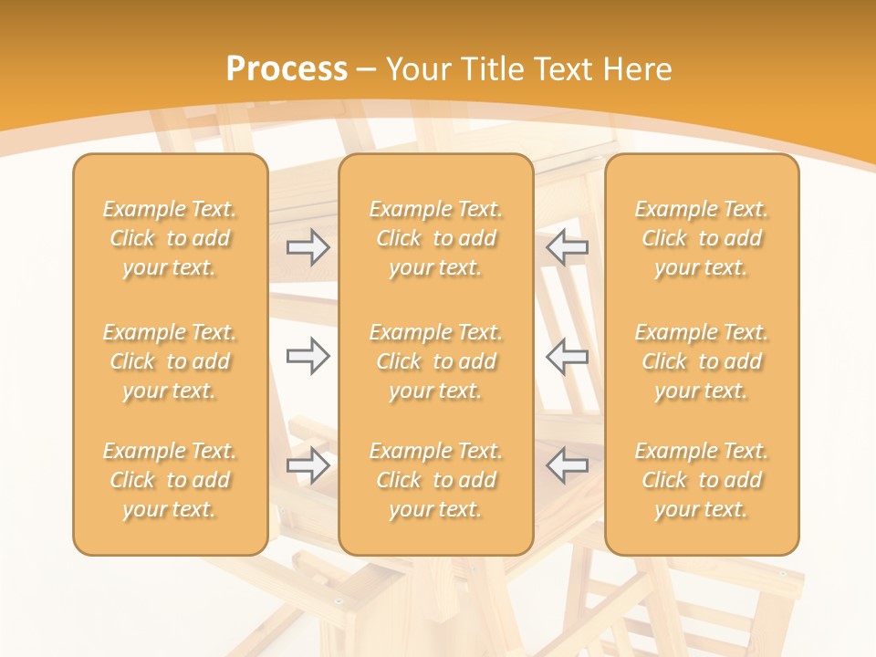 Pile Stacked Seat PowerPoint Template