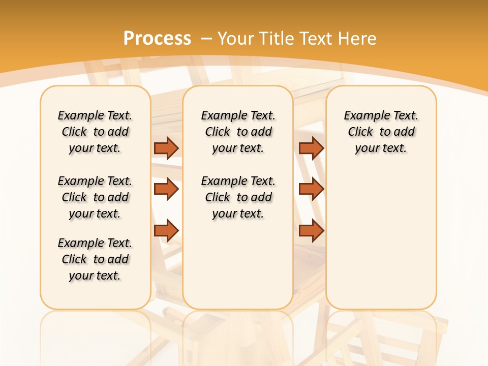 Pile Stacked Seat PowerPoint Template