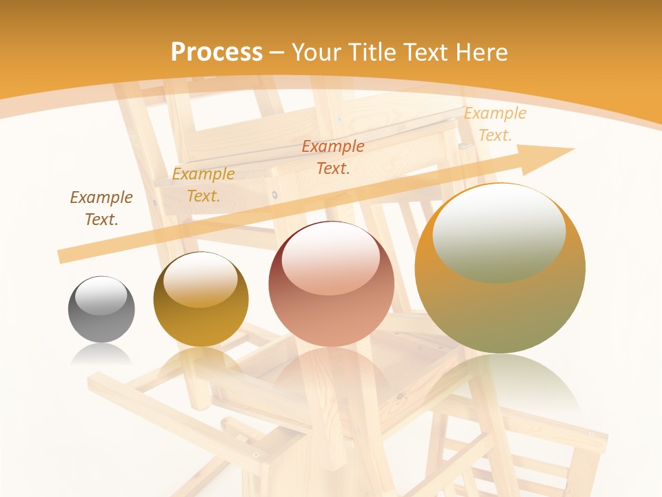 Pile Stacked Seat PowerPoint Template