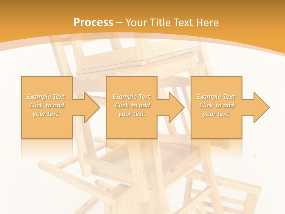 Pile Stacked Seat PowerPoint Template