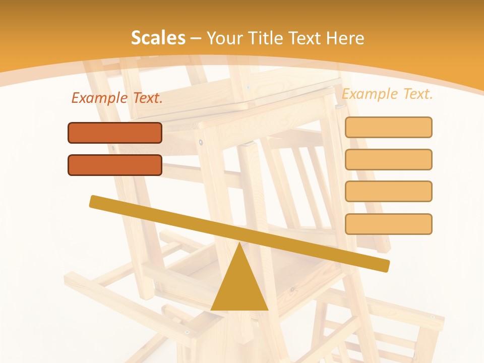 Pile Stacked Seat PowerPoint Template