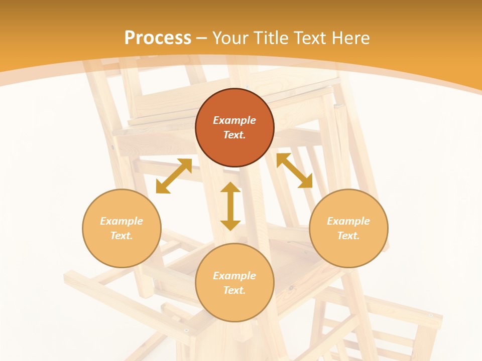 Pile Stacked Seat PowerPoint Template