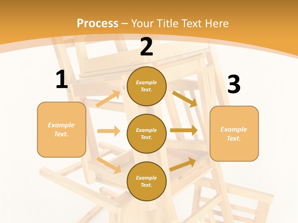 Pile Stacked Seat PowerPoint Template