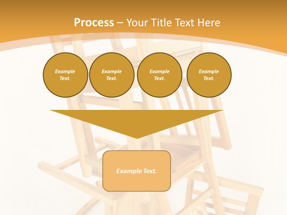 Pile Stacked Seat PowerPoint Template