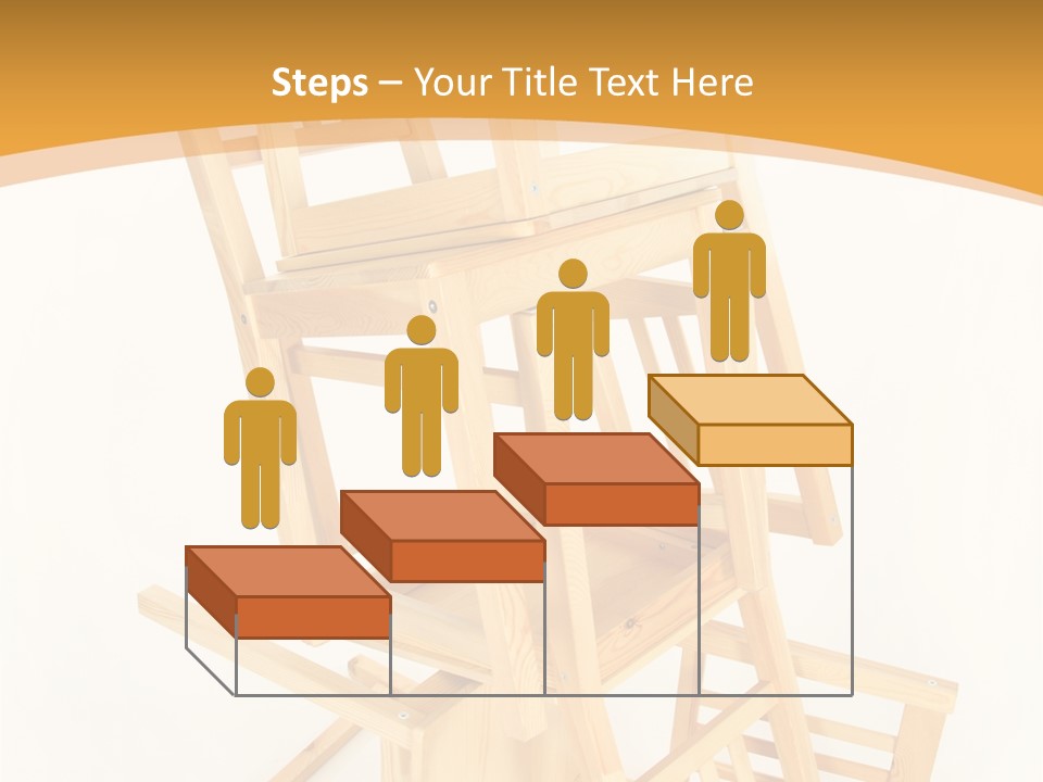 Pile Stacked Seat PowerPoint Template