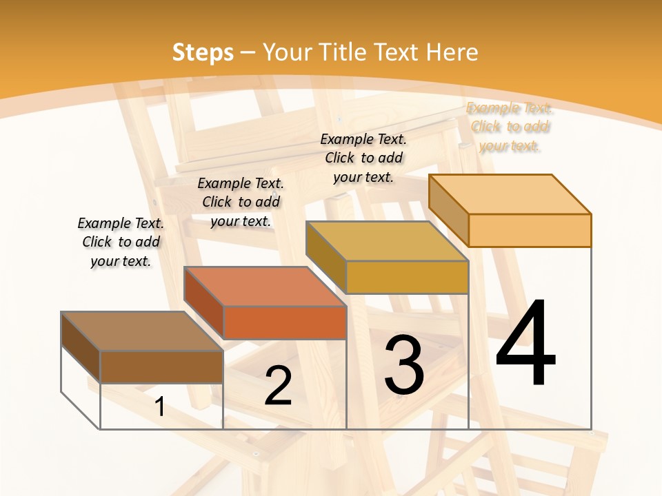 Pile Stacked Seat PowerPoint Template