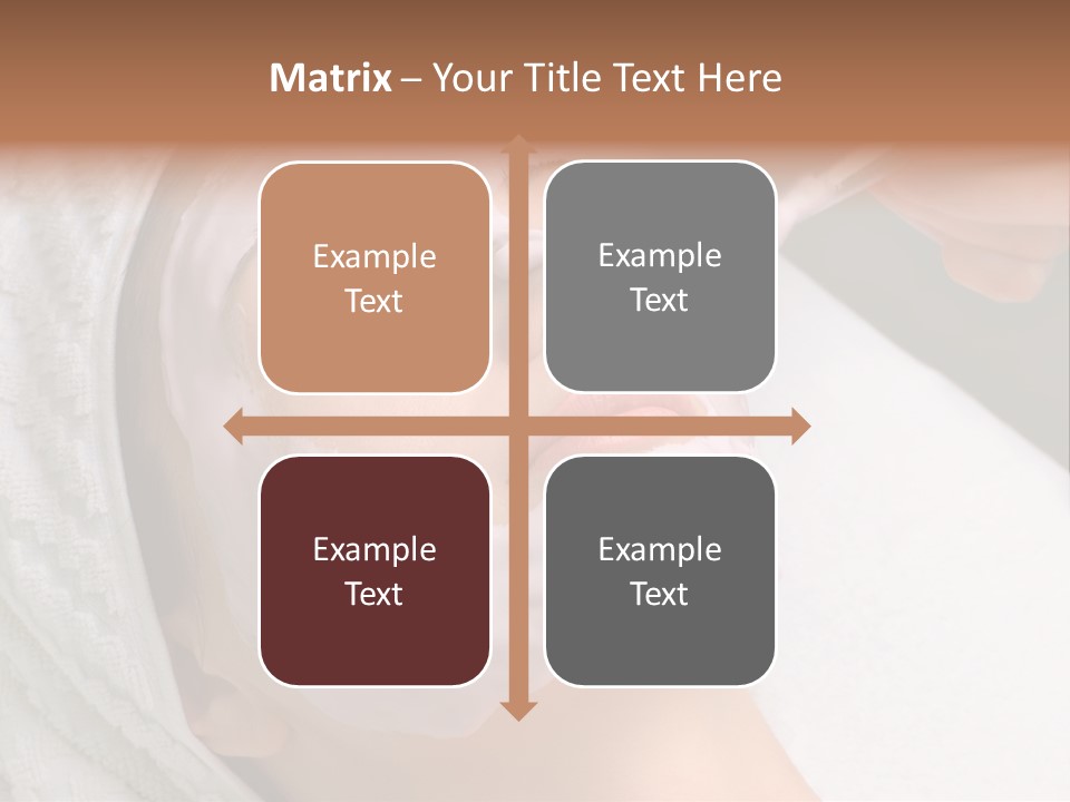 Beautiful Face Healthcare PowerPoint Template