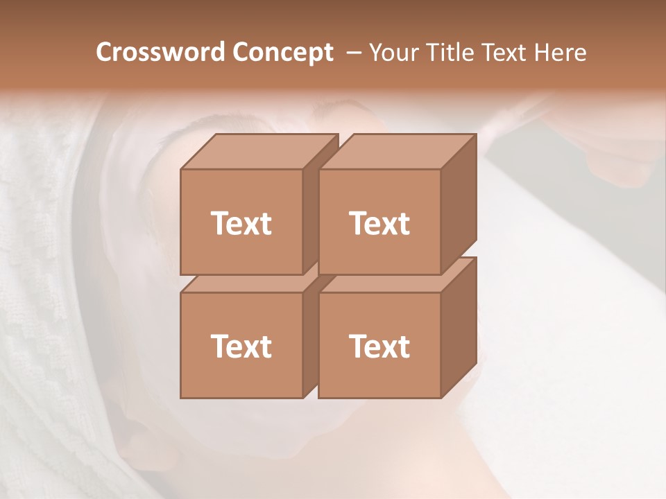 Beautiful Face Healthcare PowerPoint Template