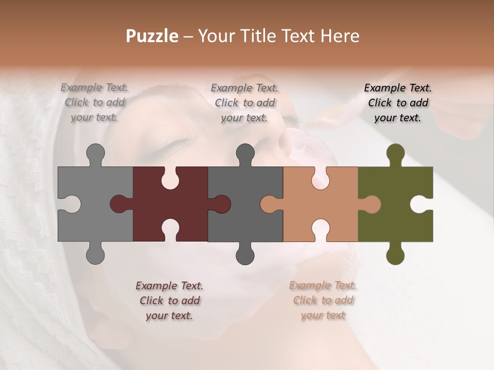 Beautiful Face Healthcare PowerPoint Template