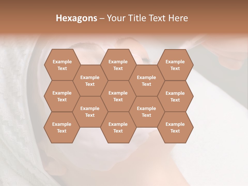 Beautiful Face Healthcare PowerPoint Template