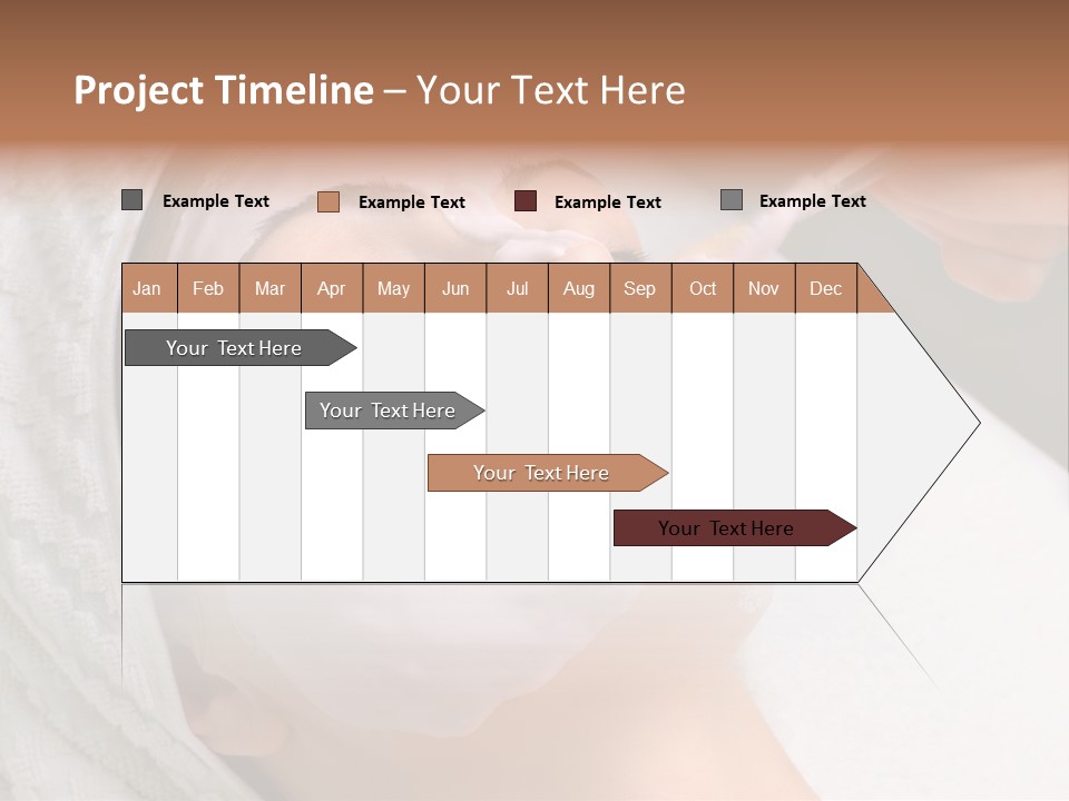 Beautiful Face Healthcare PowerPoint Template