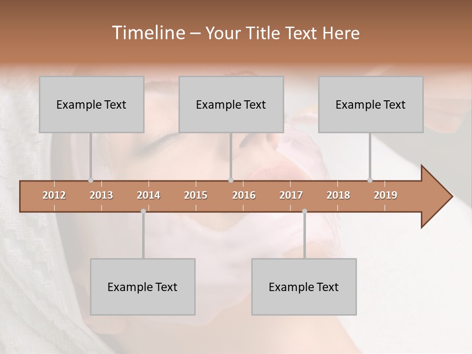 Beautiful Face Healthcare PowerPoint Template