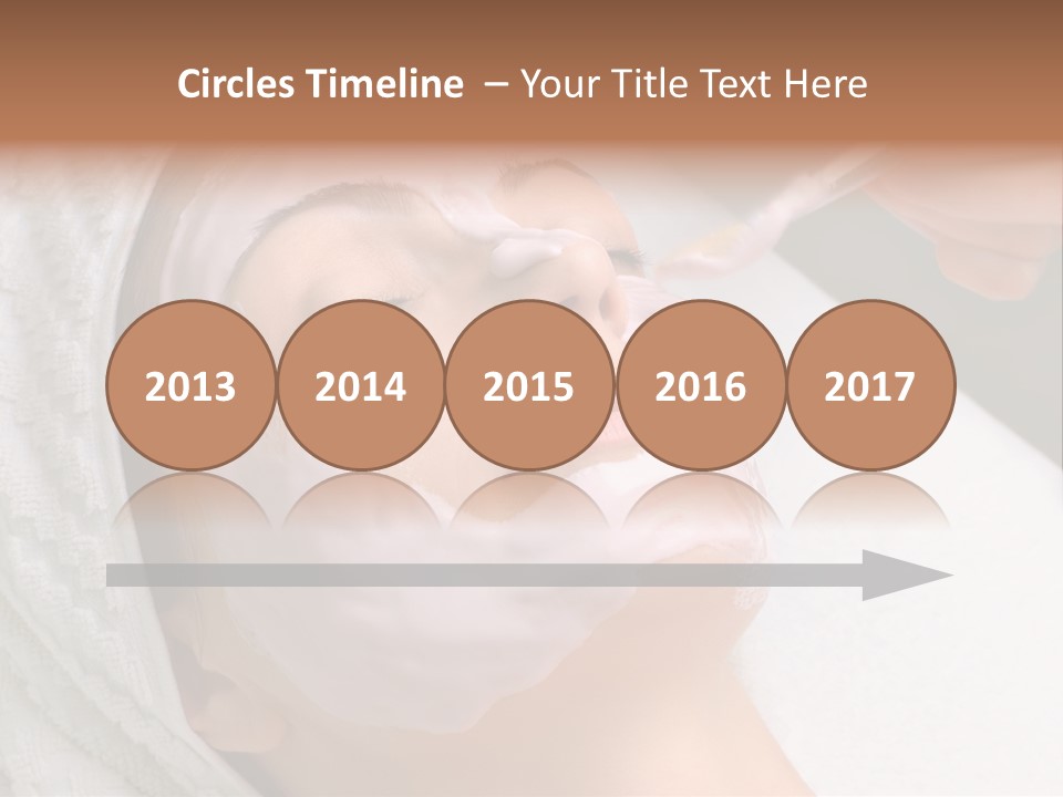 Beautiful Face Healthcare PowerPoint Template