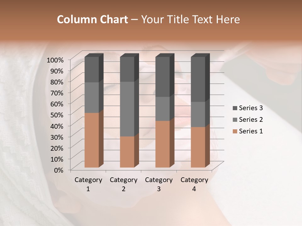 Beautiful Face Healthcare PowerPoint Template