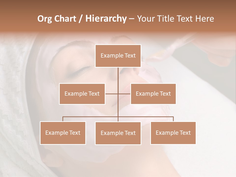 Beautiful Face Healthcare PowerPoint Template