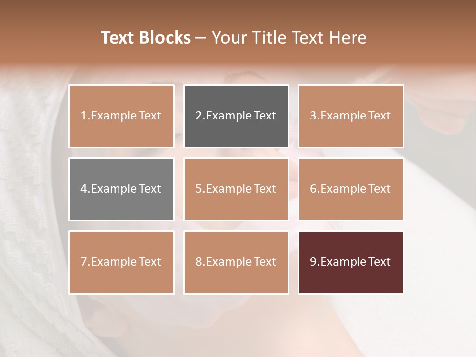 Beautiful Face Healthcare PowerPoint Template