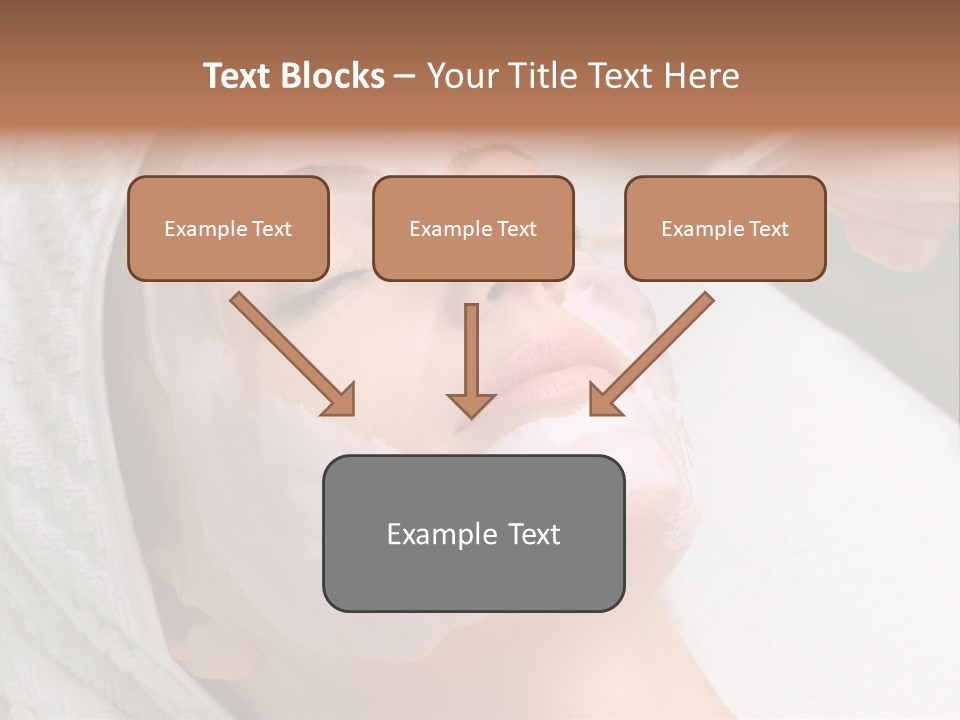 Beautiful Face Healthcare PowerPoint Template