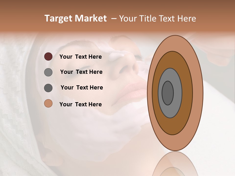 Beautiful Face Healthcare PowerPoint Template