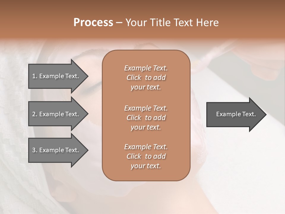 Beautiful Face Healthcare PowerPoint Template