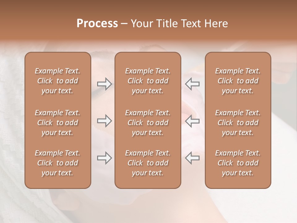Beautiful Face Healthcare PowerPoint Template