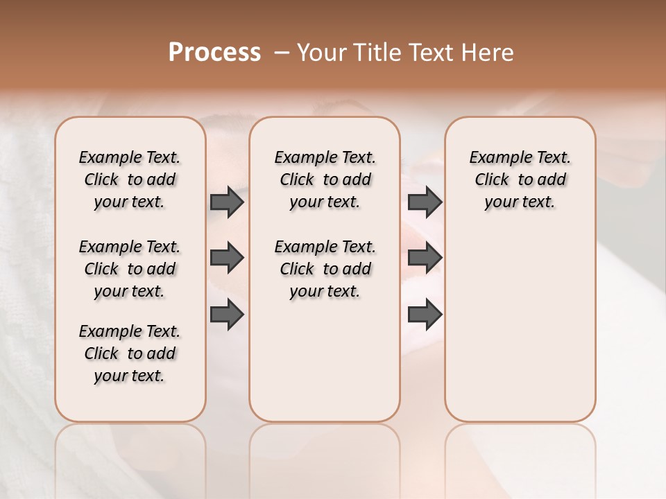 Beautiful Face Healthcare PowerPoint Template