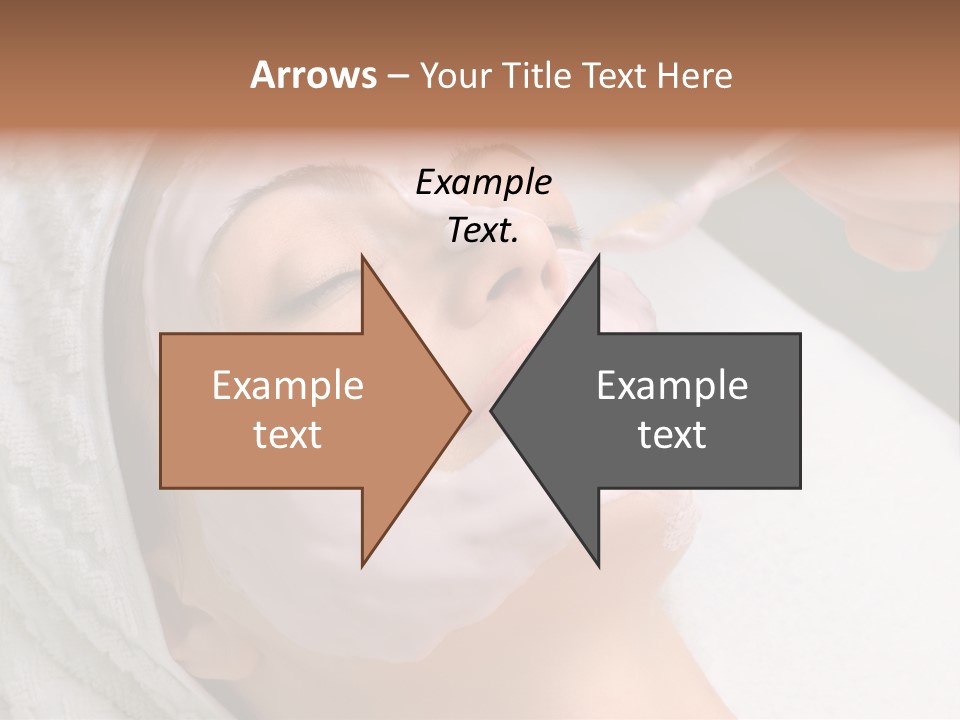 Beautiful Face Healthcare PowerPoint Template