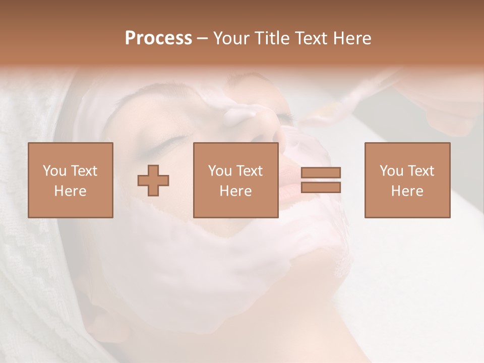 Beautiful Face Healthcare PowerPoint Template