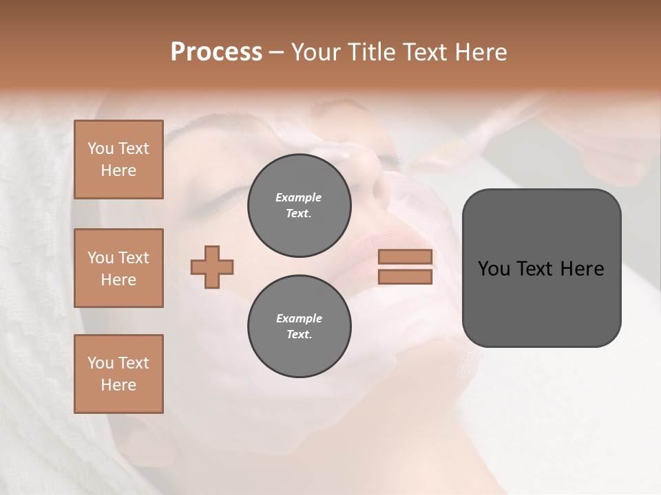 Beautiful Face Healthcare PowerPoint Template