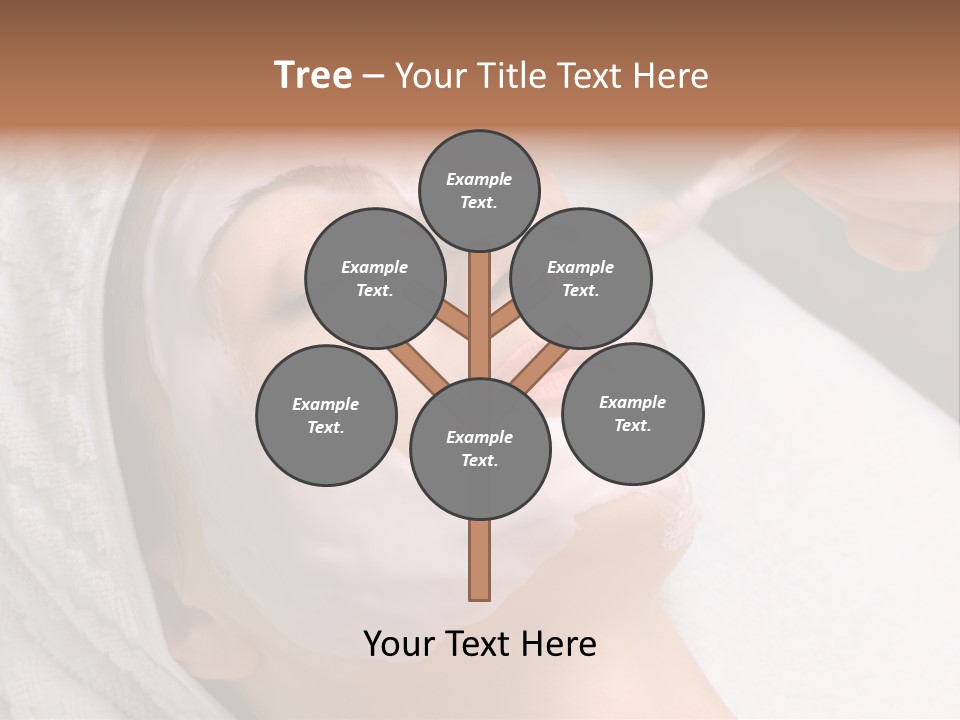 Beautiful Face Healthcare PowerPoint Template