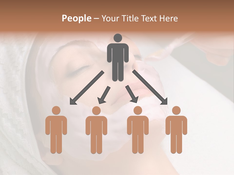 Beautiful Face Healthcare PowerPoint Template