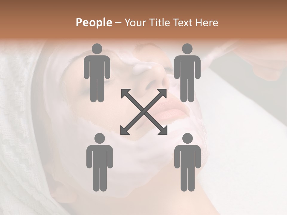Beautiful Face Healthcare PowerPoint Template