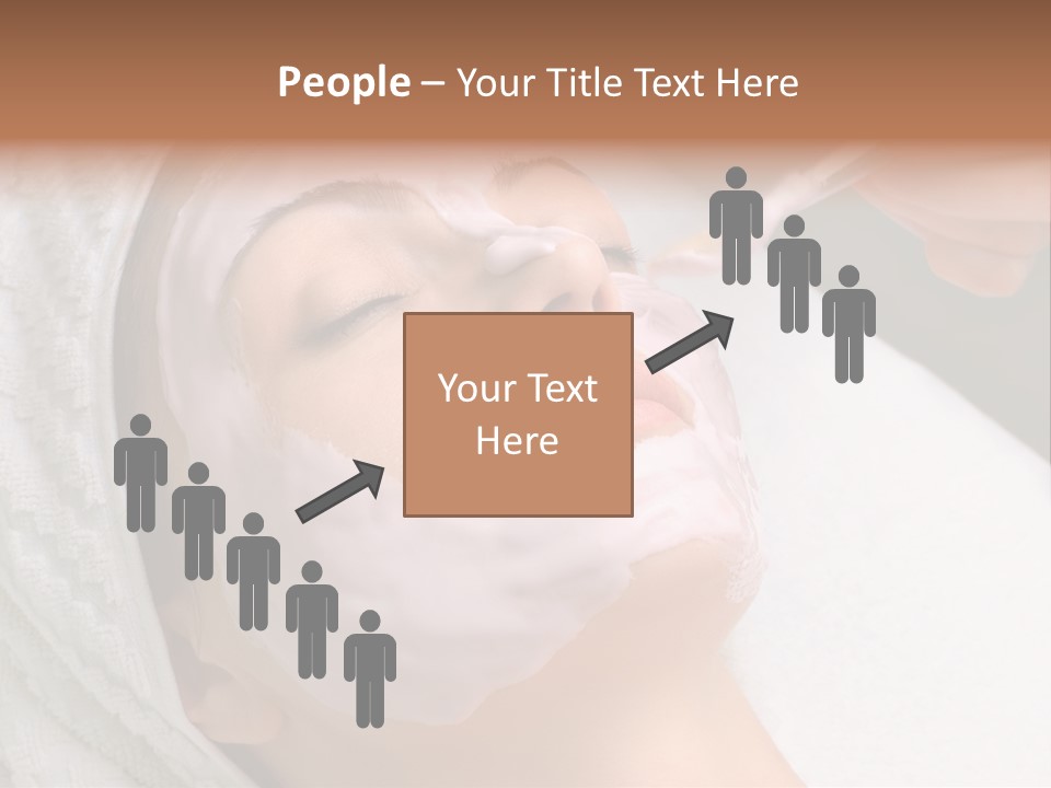 Beautiful Face Healthcare PowerPoint Template