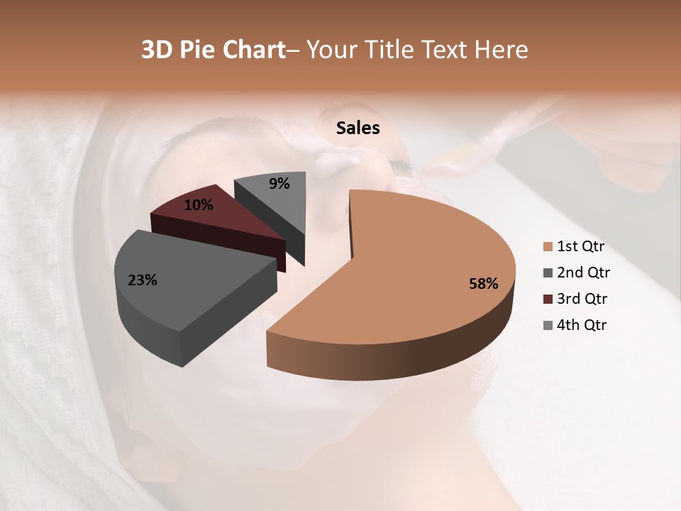Beautiful Face Healthcare PowerPoint Template
