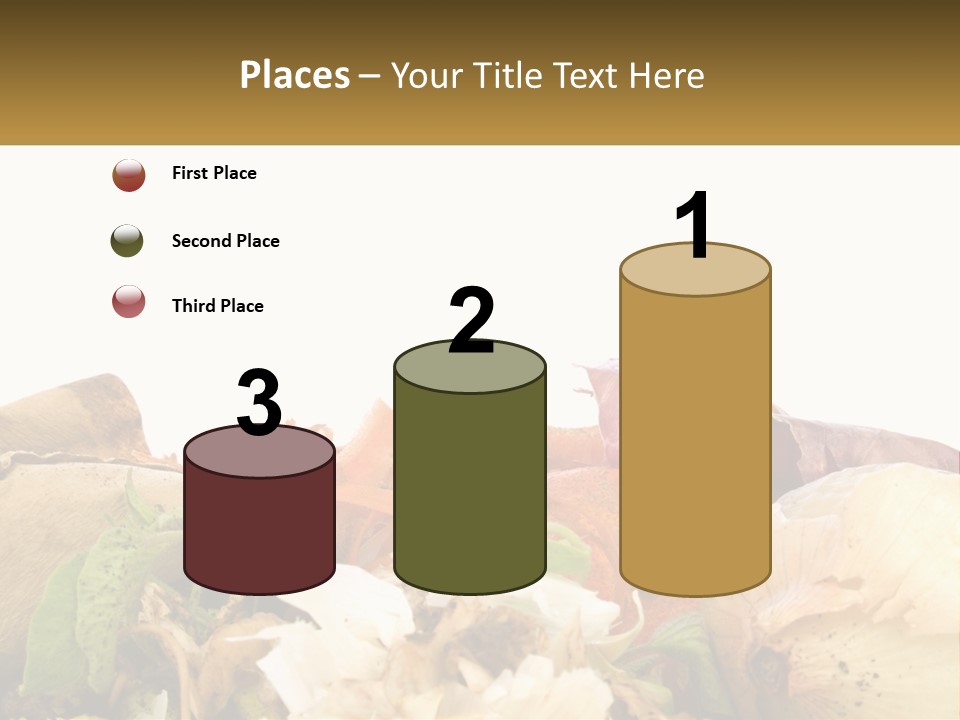 Leaves Scraps Ecology PowerPoint Template