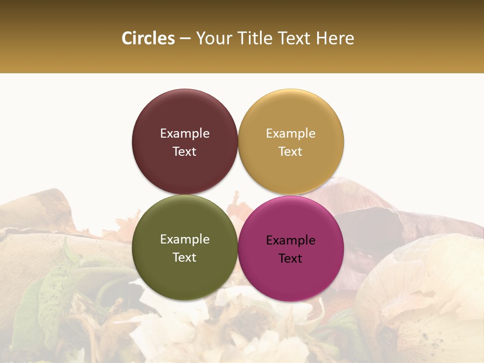 Leaves Scraps Ecology PowerPoint Template