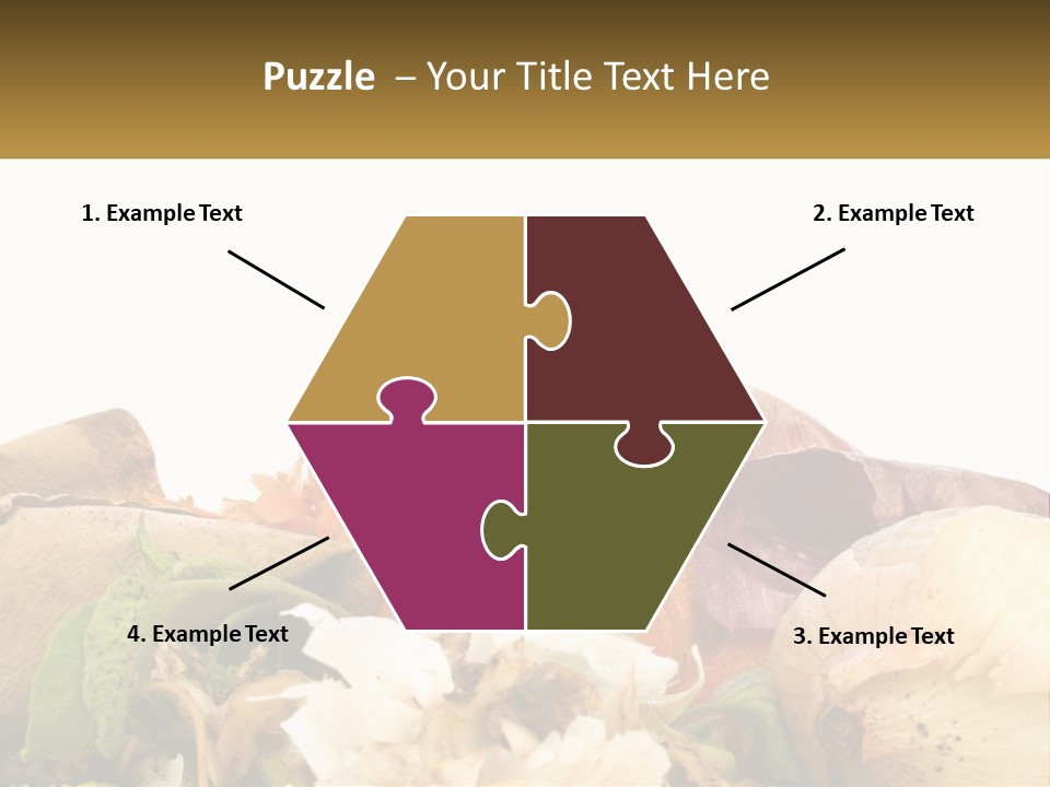 Leaves Scraps Ecology PowerPoint Template