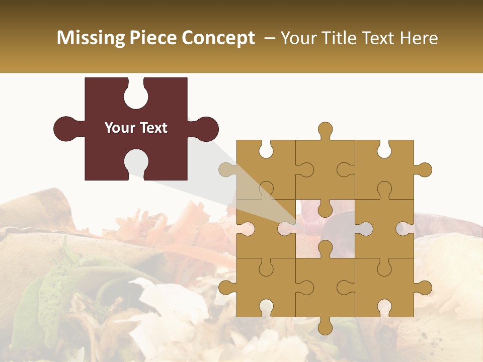 Leaves Scraps Ecology PowerPoint Template