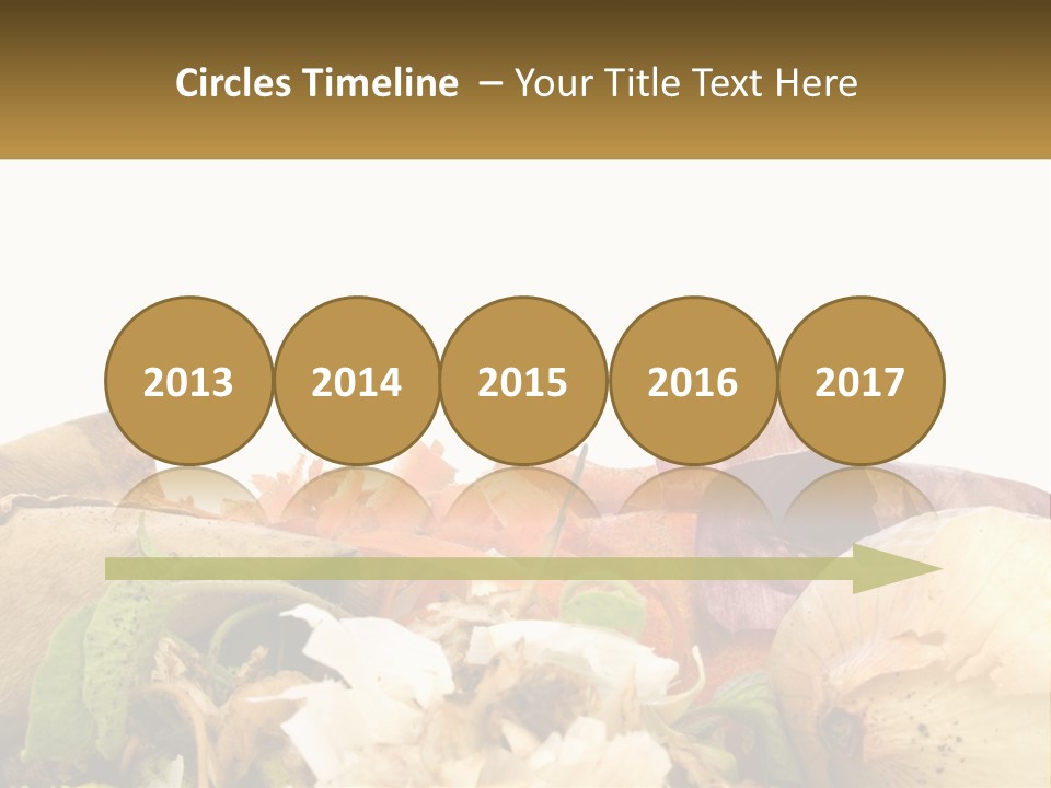 Leaves Scraps Ecology PowerPoint Template