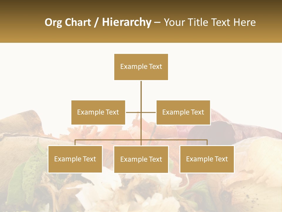 Leaves Scraps Ecology PowerPoint Template