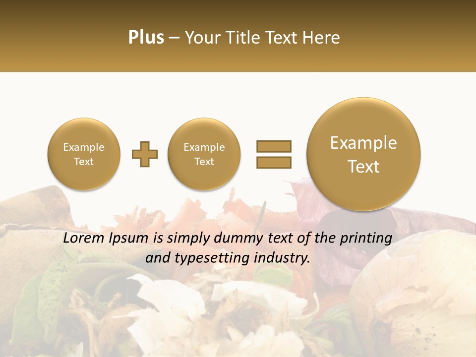 Leaves Scraps Ecology PowerPoint Template