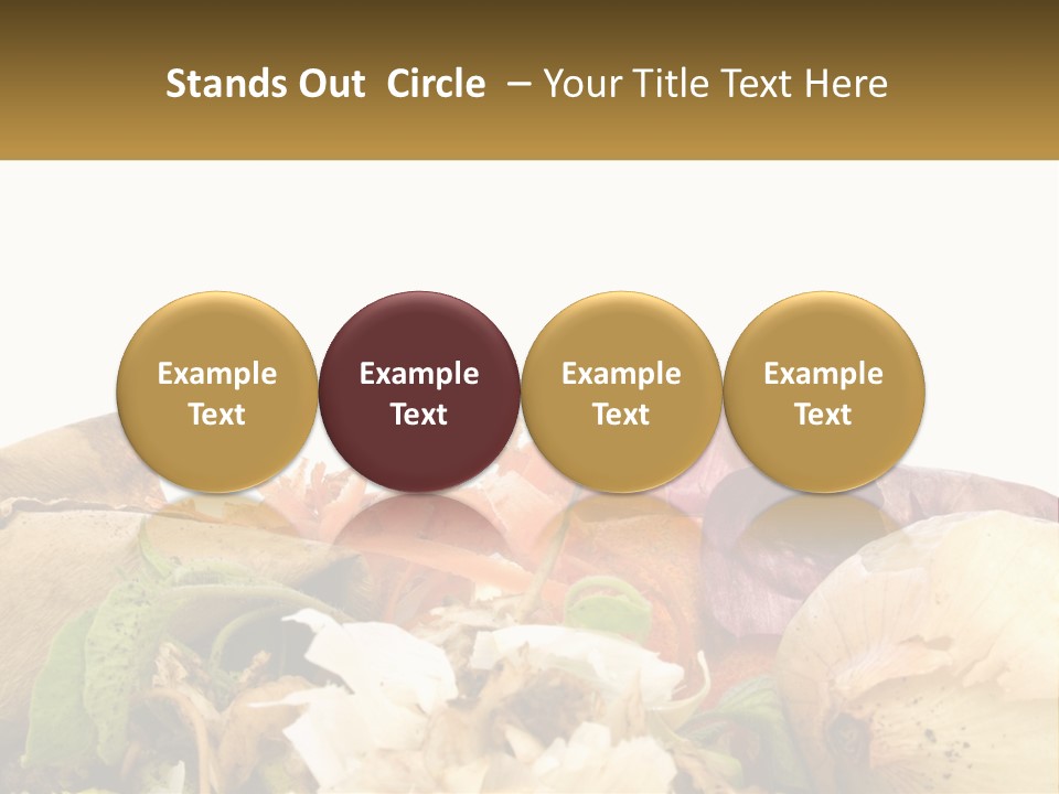 Leaves Scraps Ecology PowerPoint Template