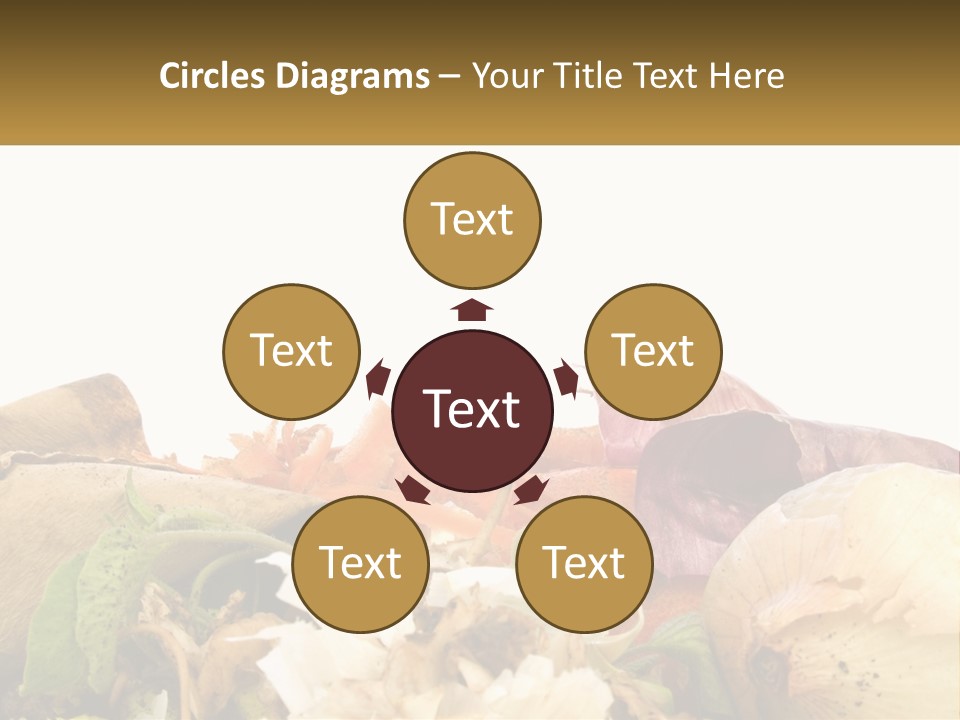 Leaves Scraps Ecology PowerPoint Template